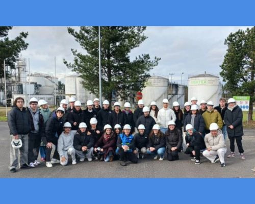 foto de grupo de la visita