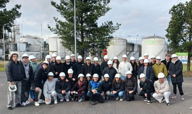 foto de grupo de la visita